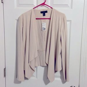 🆕 Taupe Drapey Casual Jacket